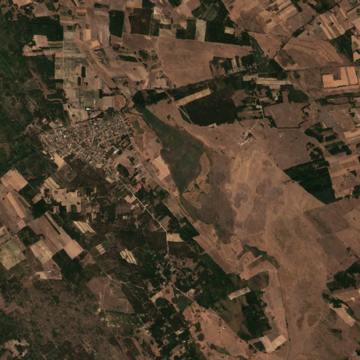 The area before the fire, August 16, 2026