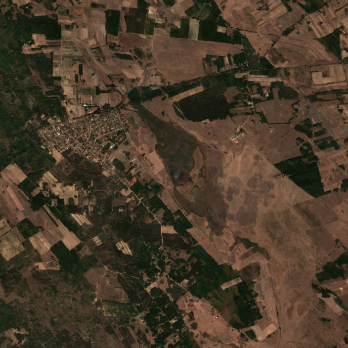 The area after the fire, September 7, 2026