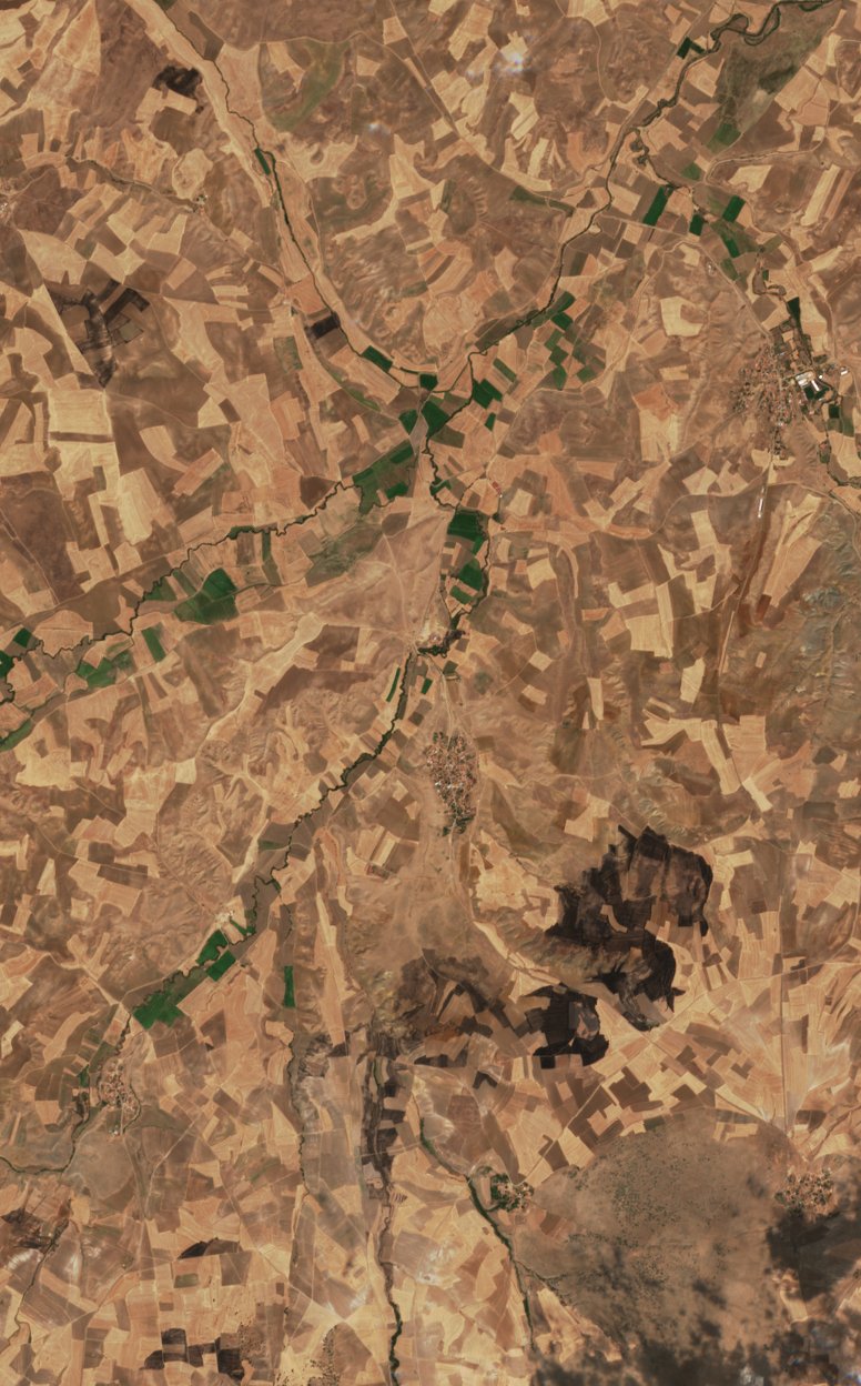 The area after the fire, August 27, 2026