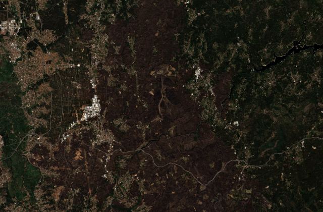 Satellite view near Albergaria-a-Velha