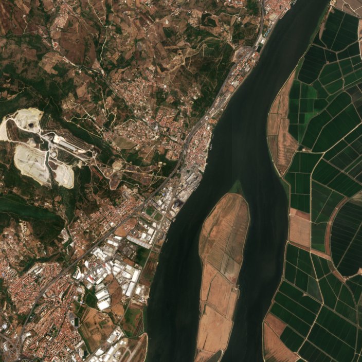 The area before the fire, July 27, 2026