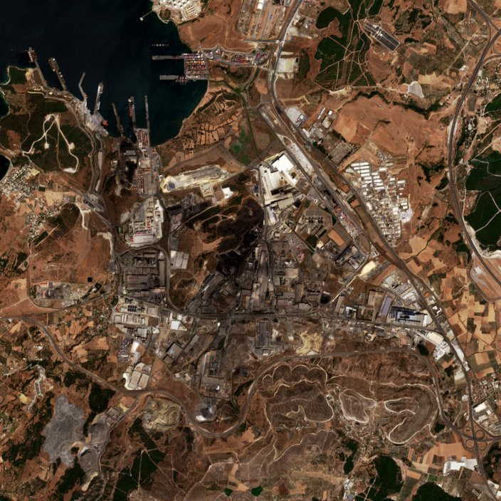 The area after the fire, September 8, 2026