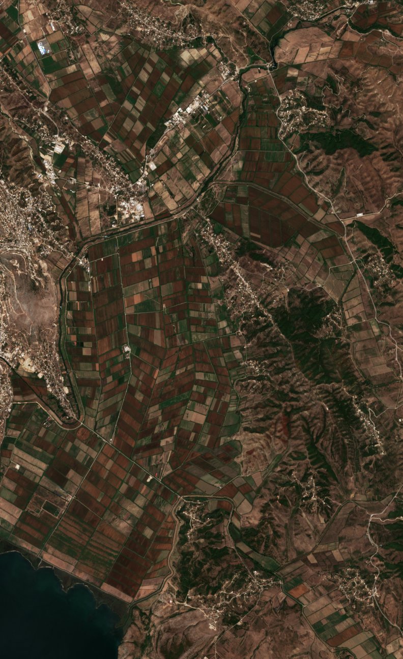 The area before the fire, September 7, 2026