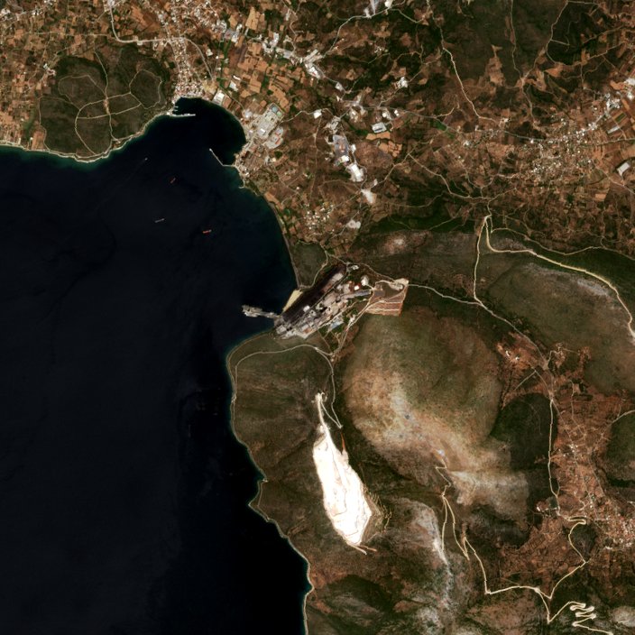 The area before the fire, July 28, 2026