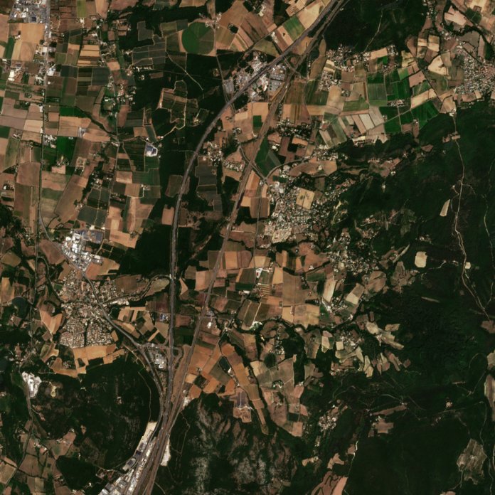 The area before the fire, August 6, 2026