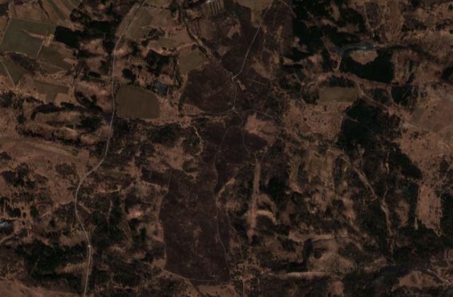 Satellite view near Allentsteig