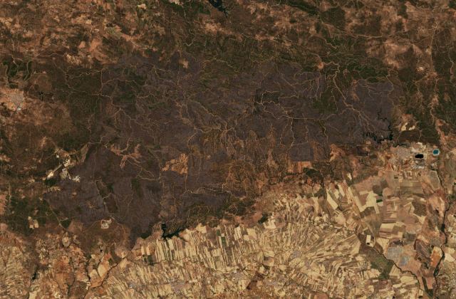 Satellite view near Berrocal
