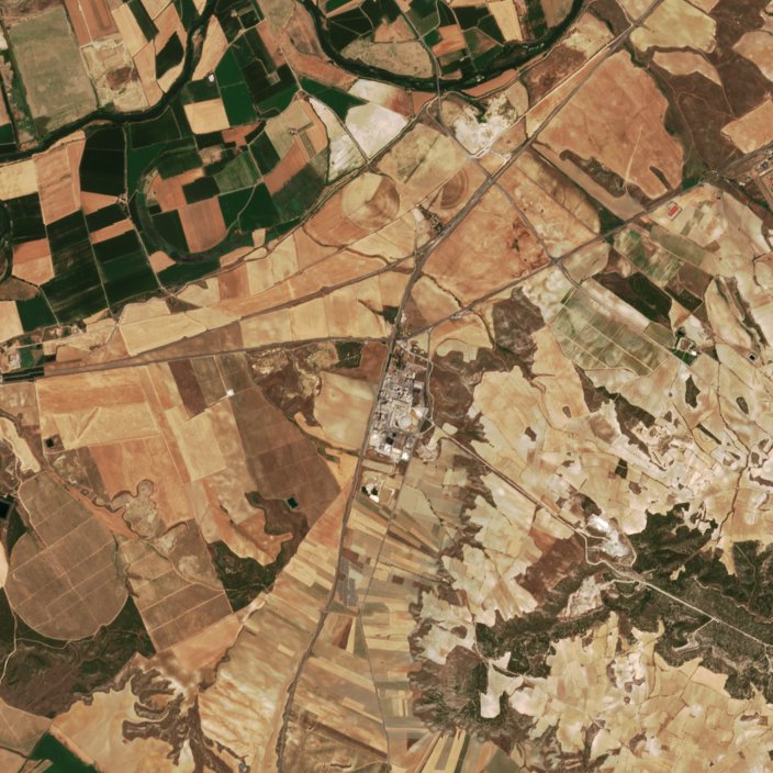 The area before the fire, July 13, 2026