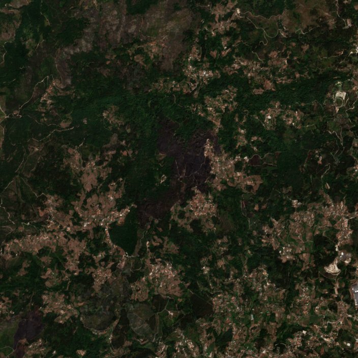 The area after the fire, August 21, 2026