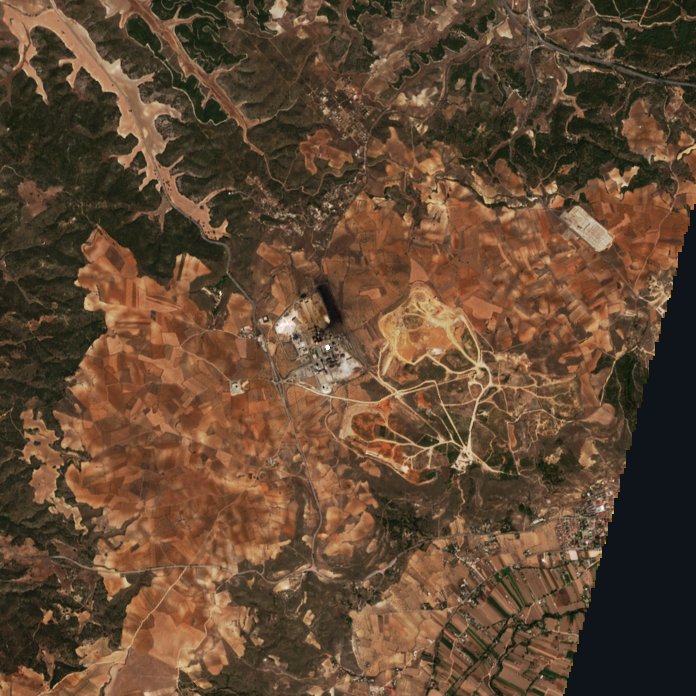 The area after the fire, August 28, 2026