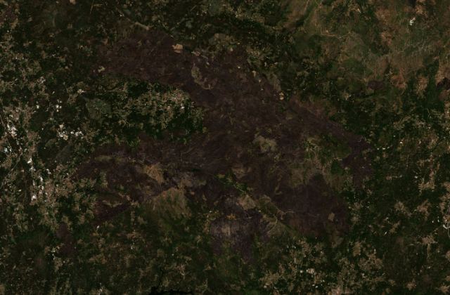 Satellite view near Arouca