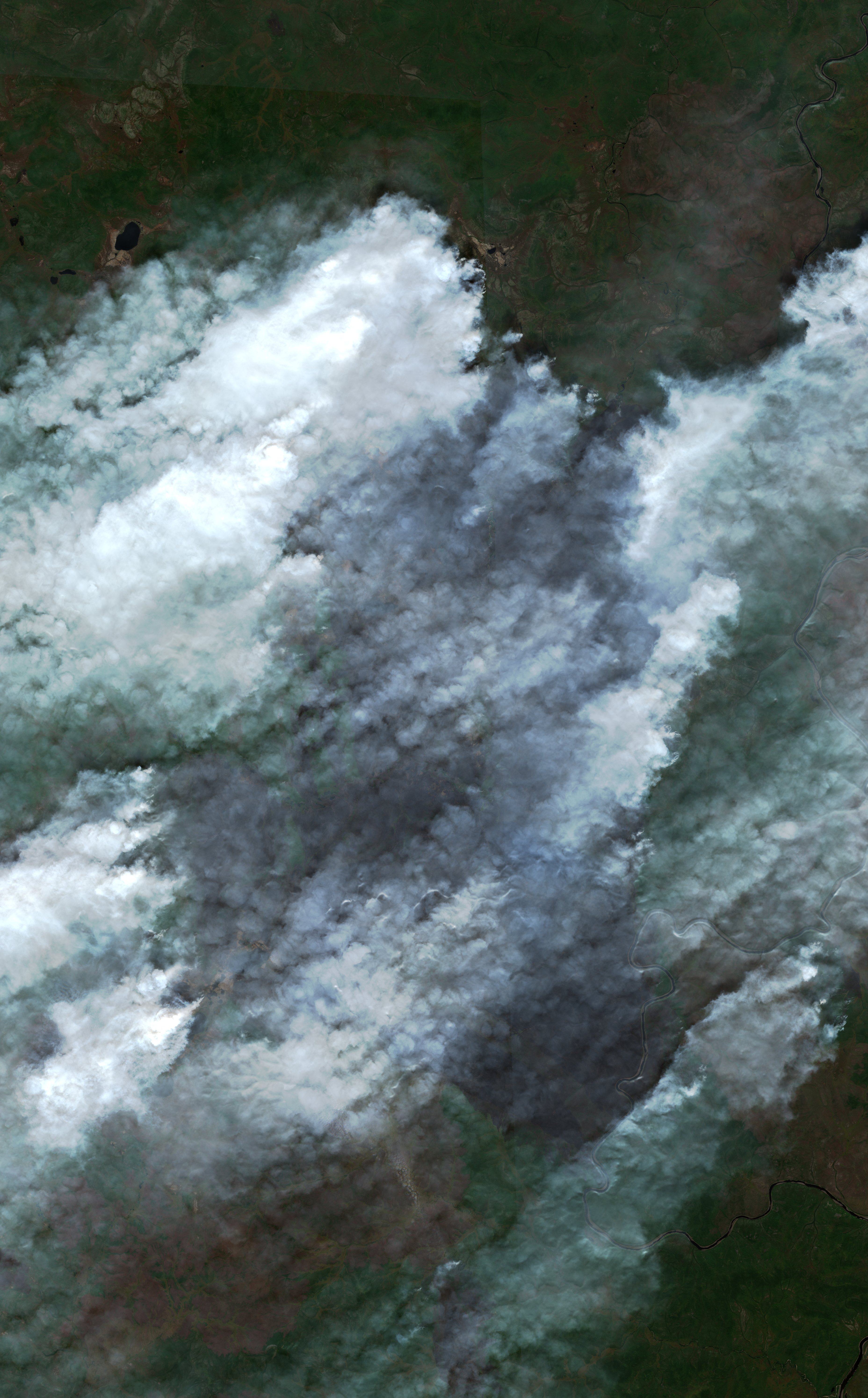 The area after the fire, August 20, 2026