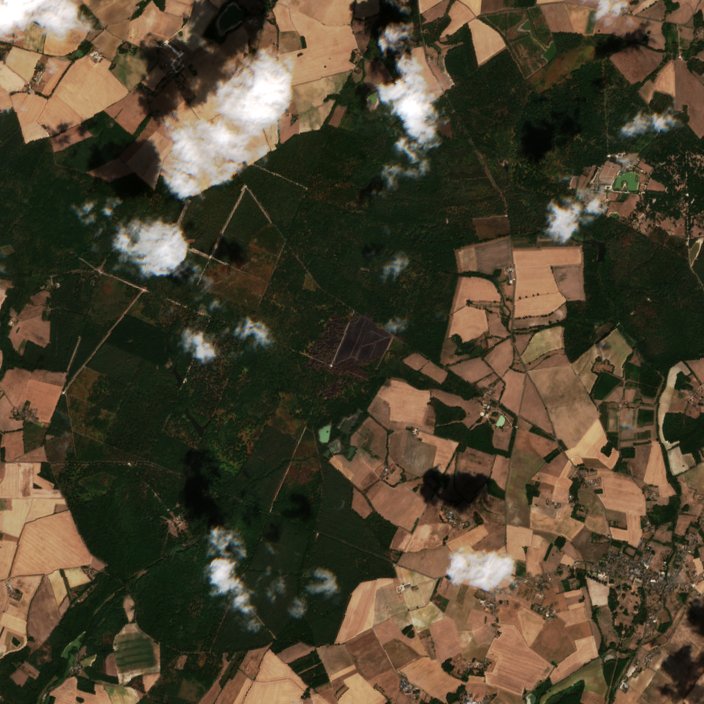 The area after the fire, August 19, 2026