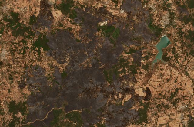Satellite view near Azzaba