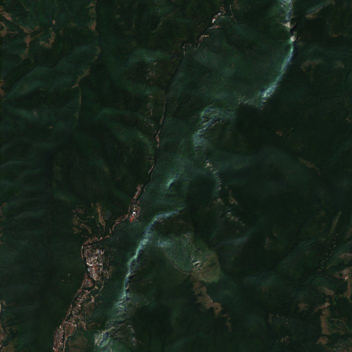 The area before the fire, August 8, 2026