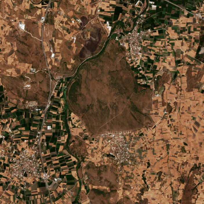 The area before the fire, August 4, 2026
