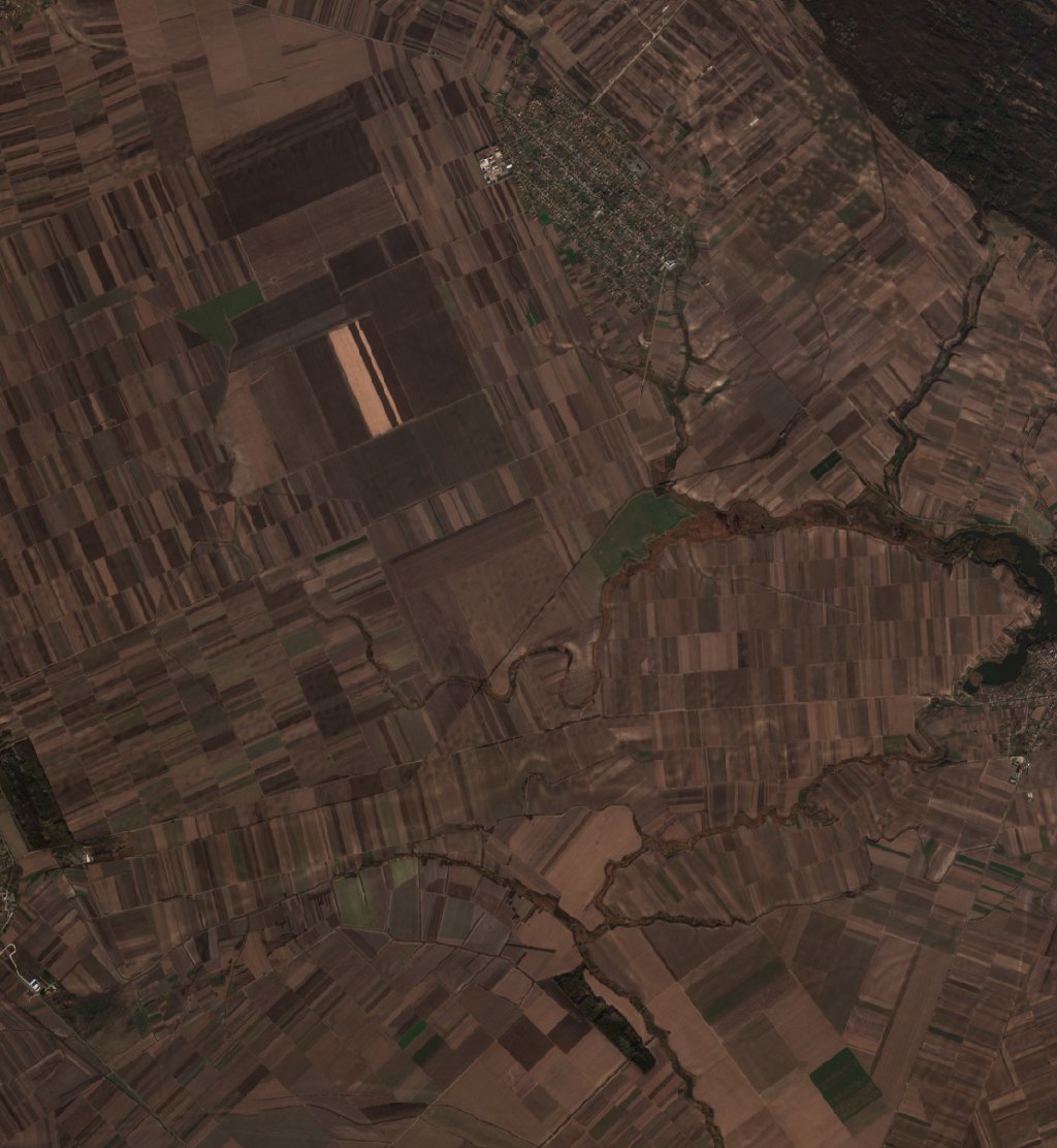 The area after the fire, November 23, 2019