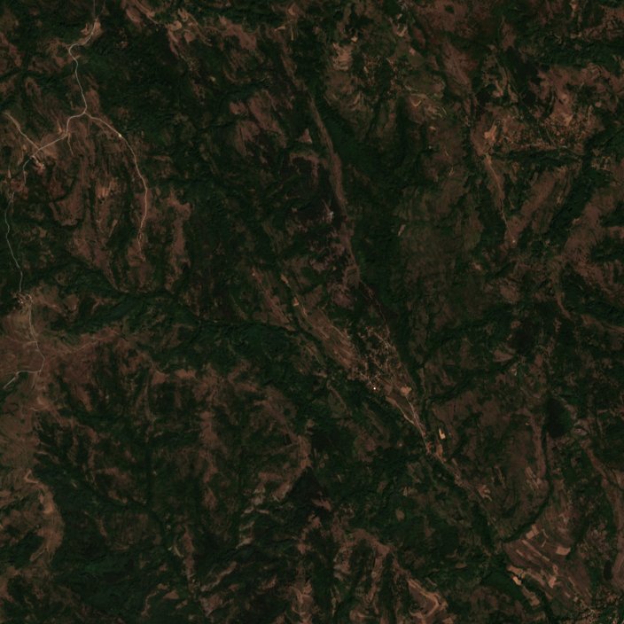 The area before the fire, September 17, 2026