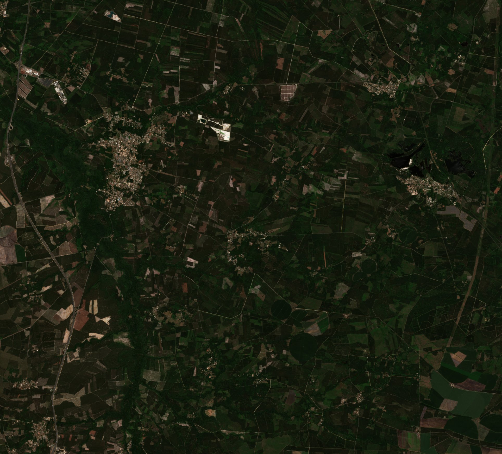The area before the fire, July 12, 2022