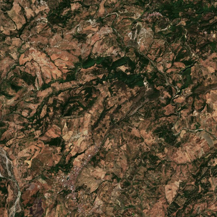The area before the fire, August 11, 2026