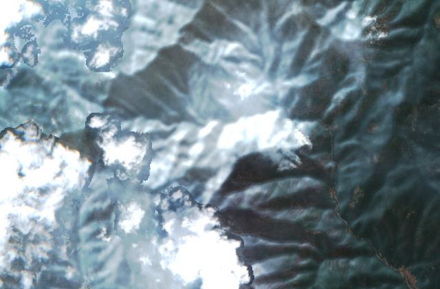 Satellite view near Coggiola