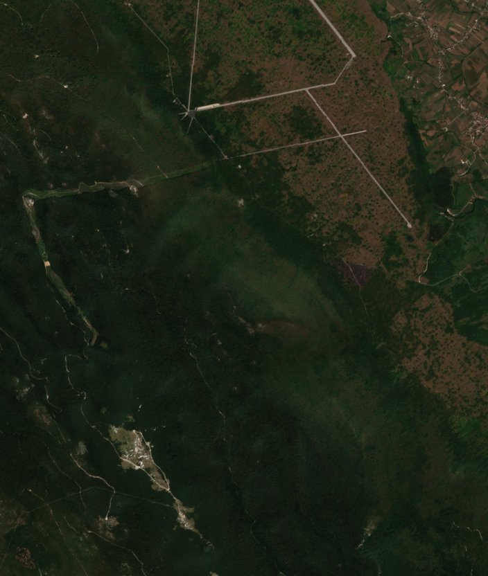 The area before the fire, August 11, 2026