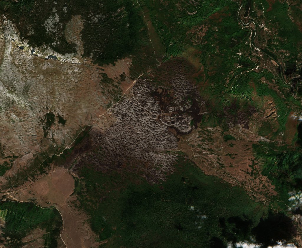 The area after the fire, September 17, 2026