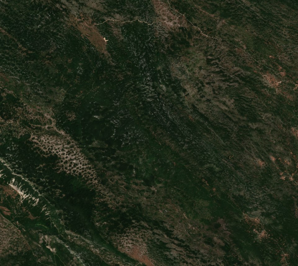 The area before the fire, July 29, 2017