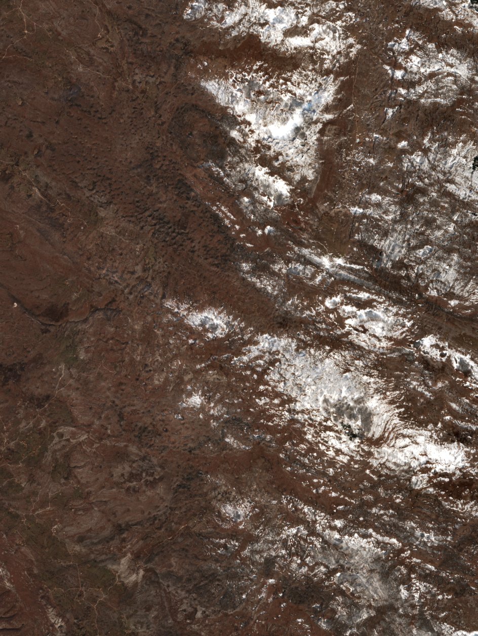 The area before the fire, March 1, 2019