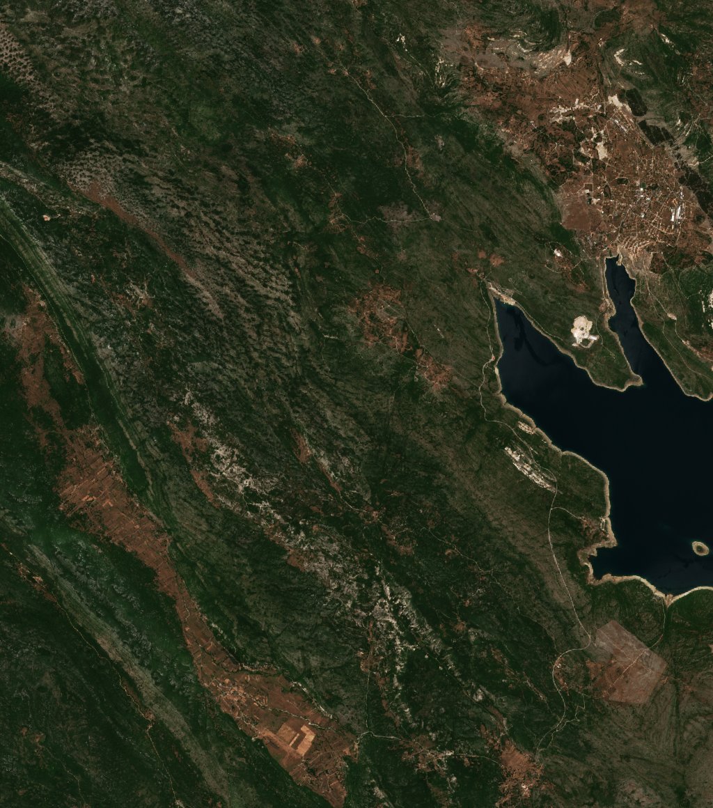 The area before the fire, July 23, 2021