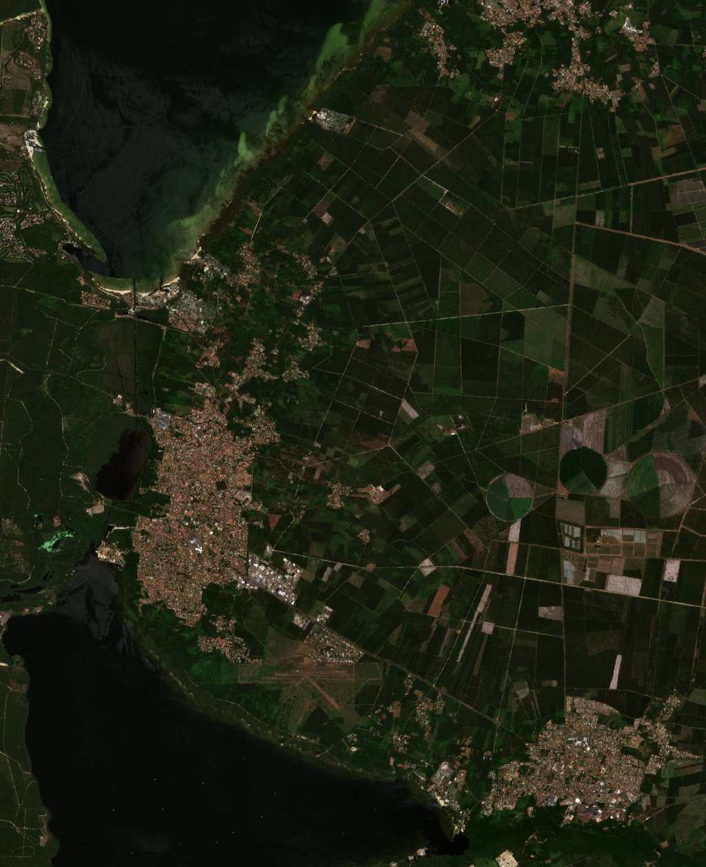 The area before the fire, June 23, 2026