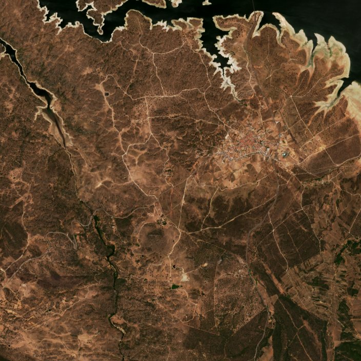 The area before the fire, August 3, 2026