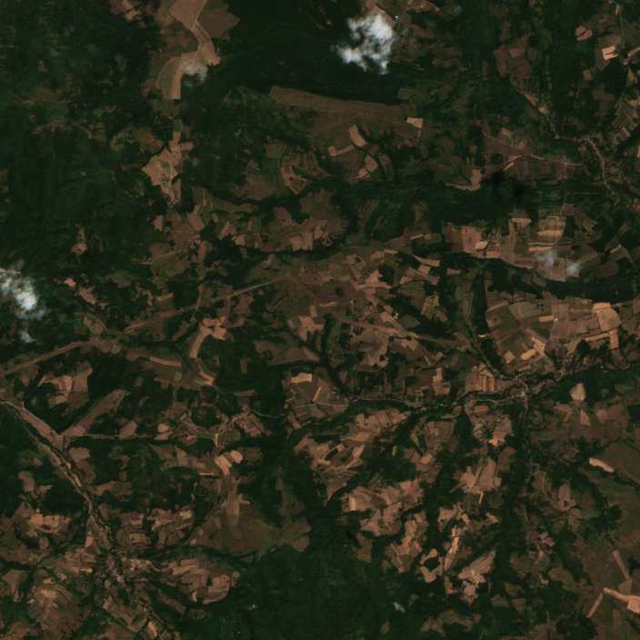 The area before the fire, August 13, 2026