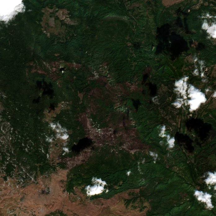 The area after the fire, September 13, 2026