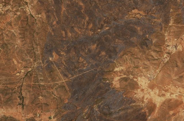 Satellite view near Boubker
