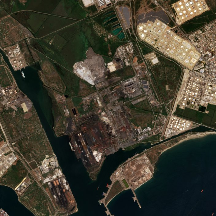 The area before the fire, July 12, 2026