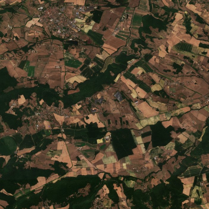 The area before the fire, August 2, 2026