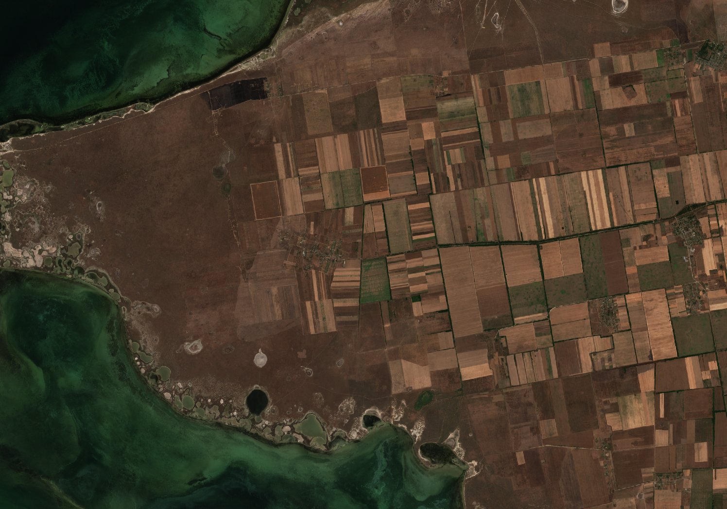 The area before the fire, August 1, 2026