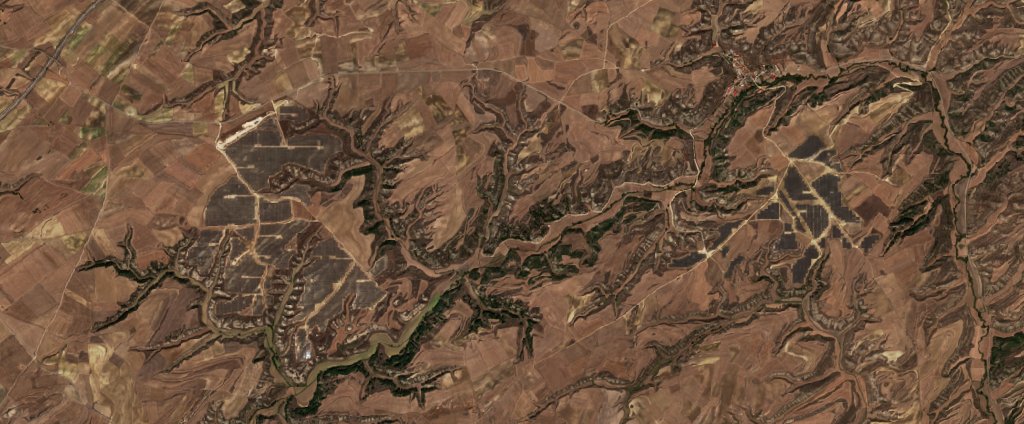 The area after the fire, September 24, 2026
