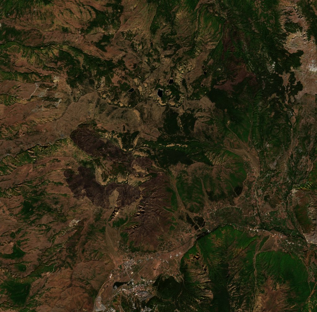 The area after the fire, September 14, 2026