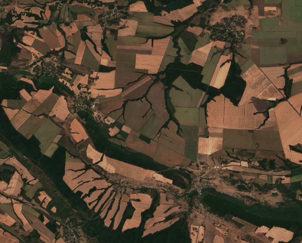 The area before the fire, August 5, 2026