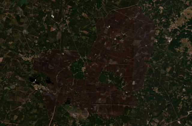 Satellite view near Cabanac-et-Villagrains