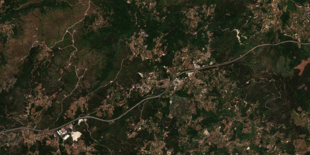 The area before the fire, July 29, 2026