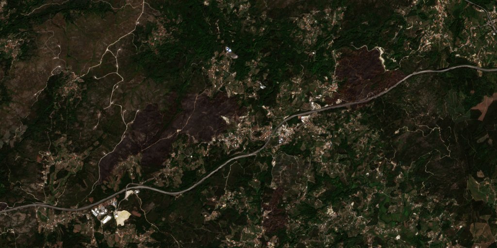 The area after the fire, September 7, 2026