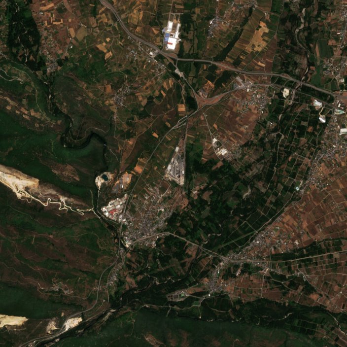 The area before the fire, July 2, 2026