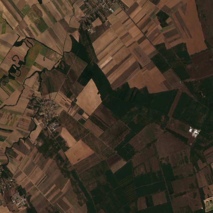 The area before the fire, August 24, 2024