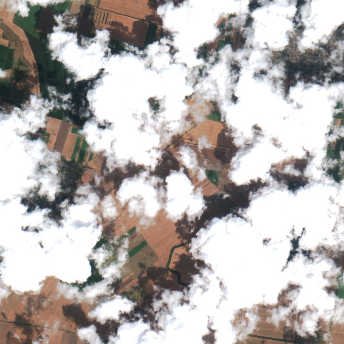 Sentinel-2 images
