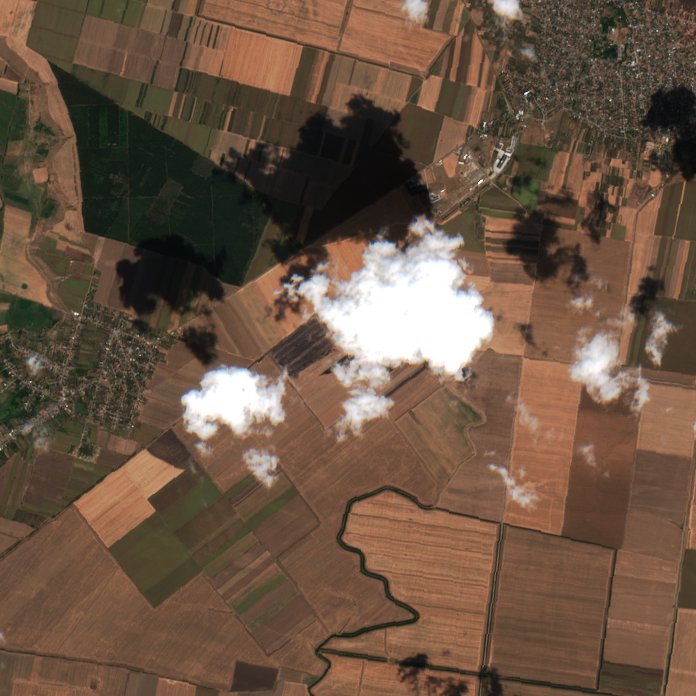 The area after the fire, August 15, 2026