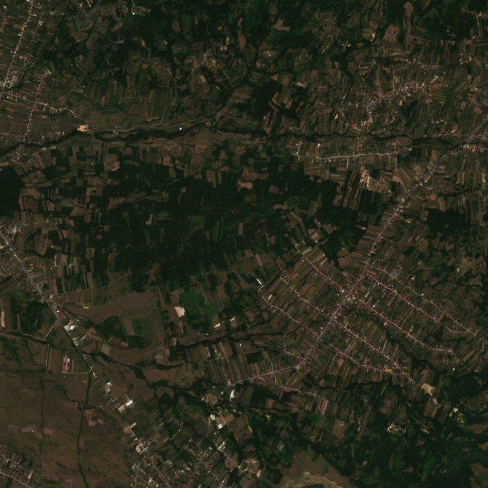 The area before the fire, August 5, 2026