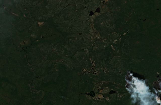 Satellite view in Russia